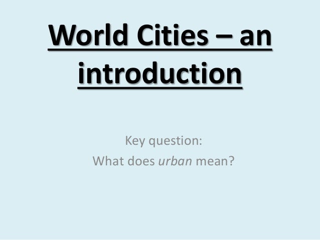 what-does-urban-mean-dp