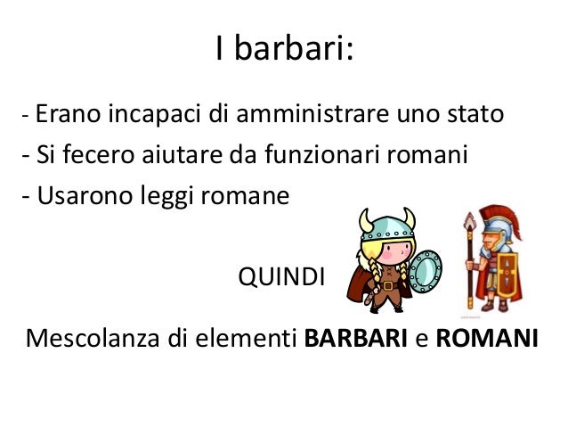 Il crollo dell’impero romano d’occidente e i regni romano-barbarici