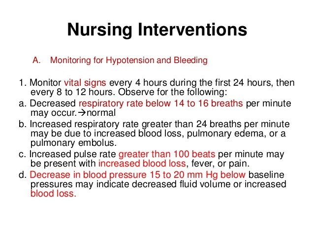 nursing care plan for hypotension pdf