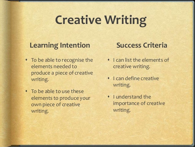 What is Creative Writing? | Writing Forward