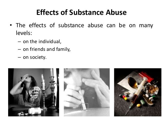 The Effects Of Drug Abuse On The