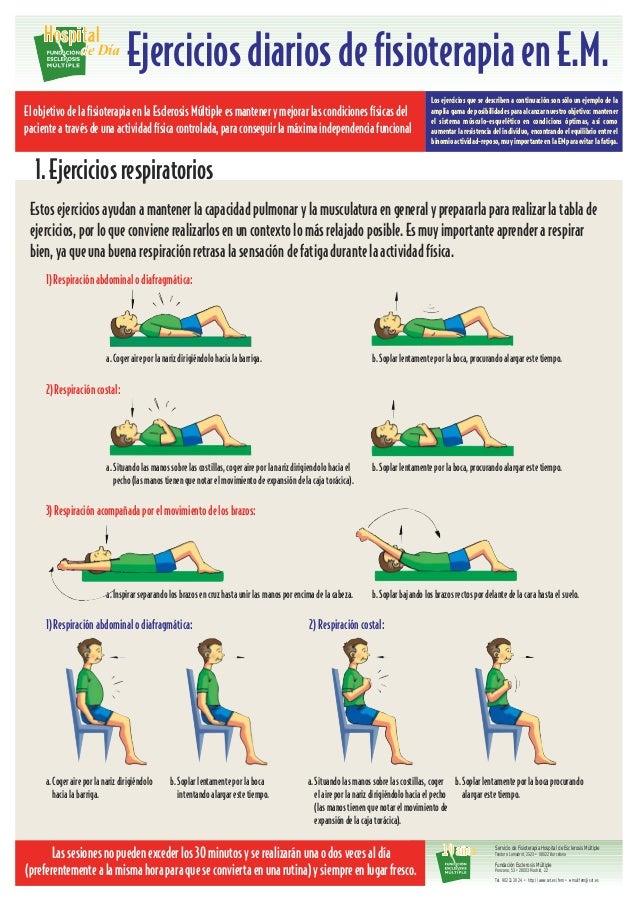 ejercicios respiratorios