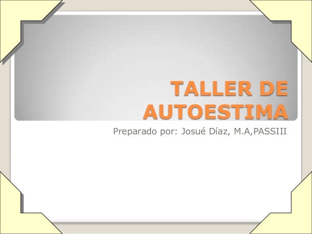 1er taller auto estima