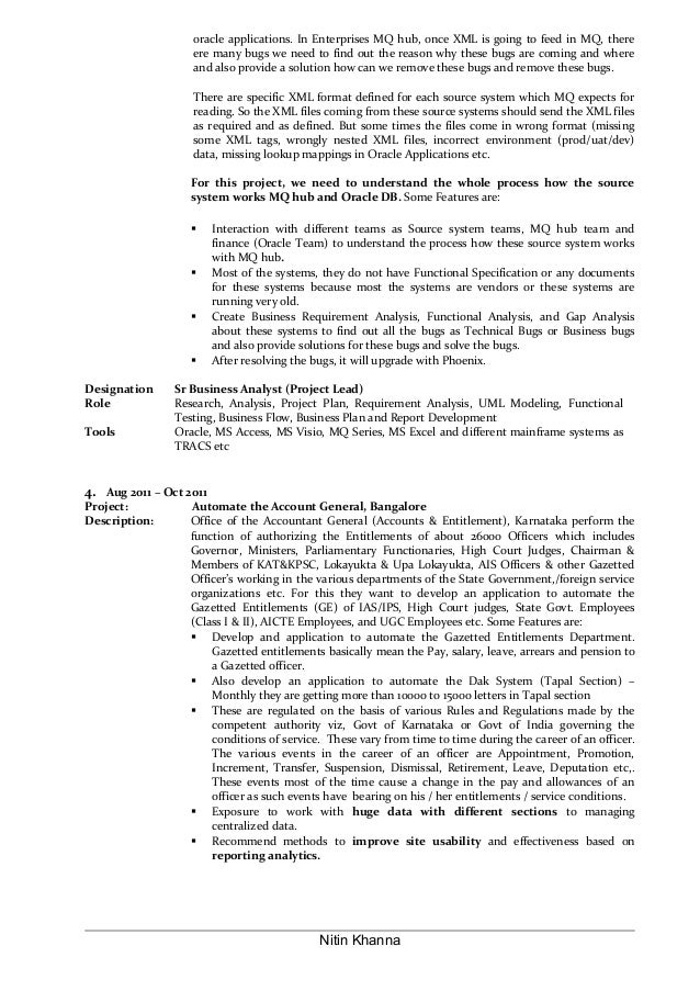 mainframe resume