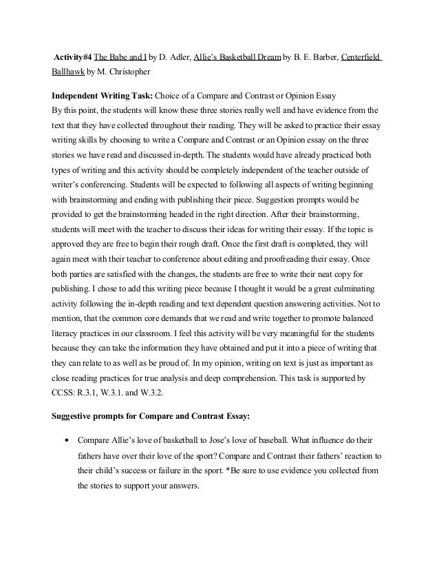 An essay on it was a dream come true