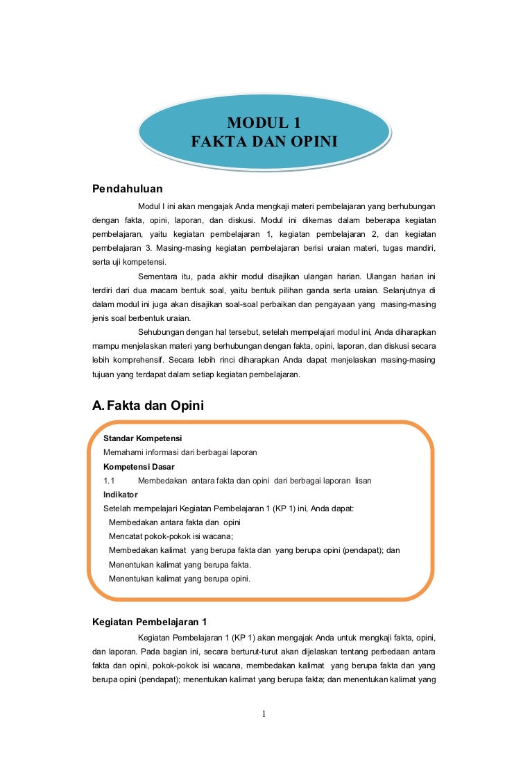 Contoh Fakta Dan Opini Tentang Korupsi Cheap St