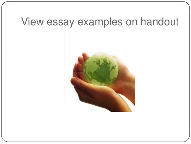 Environmental ethics essay topics