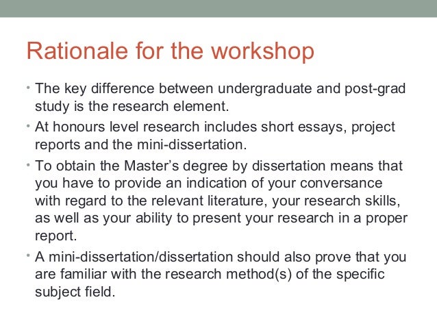 Writing Thesis and Dissertation Proposals - the Program in Writing