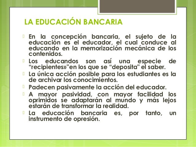 Paulo Freire y la Pedagogía Liberadora