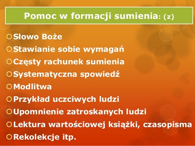 2.3. sumienie i jego rodzaje
