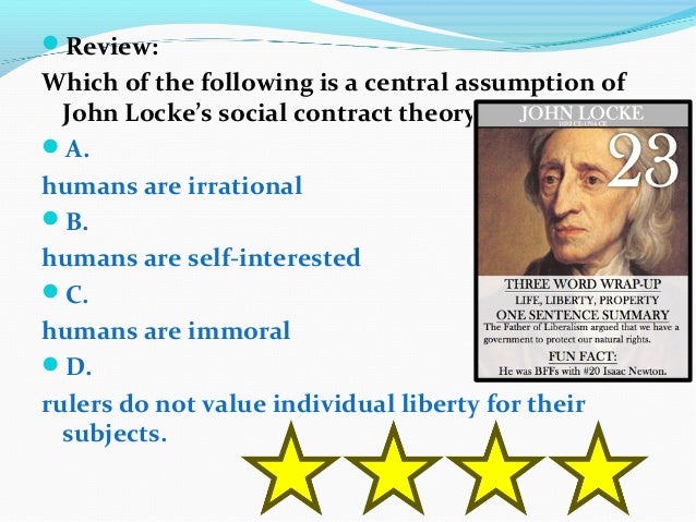 social contract theory of john locke essay social contract theory of john locke essay