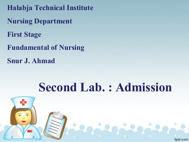 fundamental of nursing2 admission fundamental of nursing2 admission
