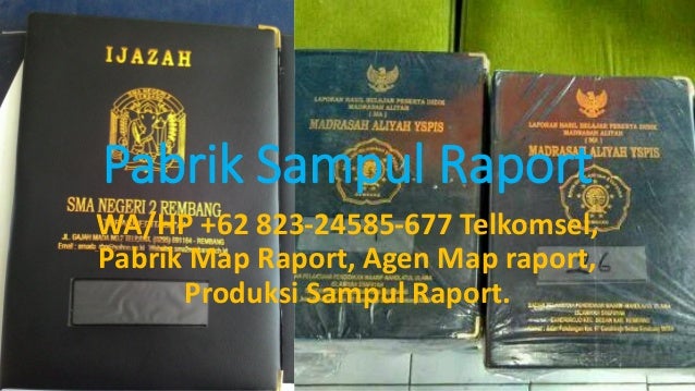 082324585677, Percetakan Sampul Raport K13 Di Rembang  Percetakan\u2026