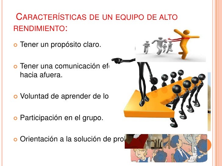 Equipos de alto rendimiento