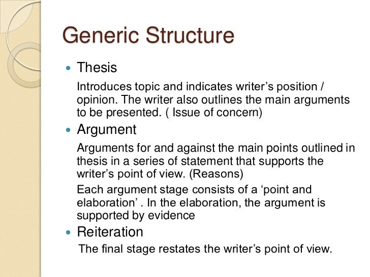 Contoh hortatory exposition beserta generic structure