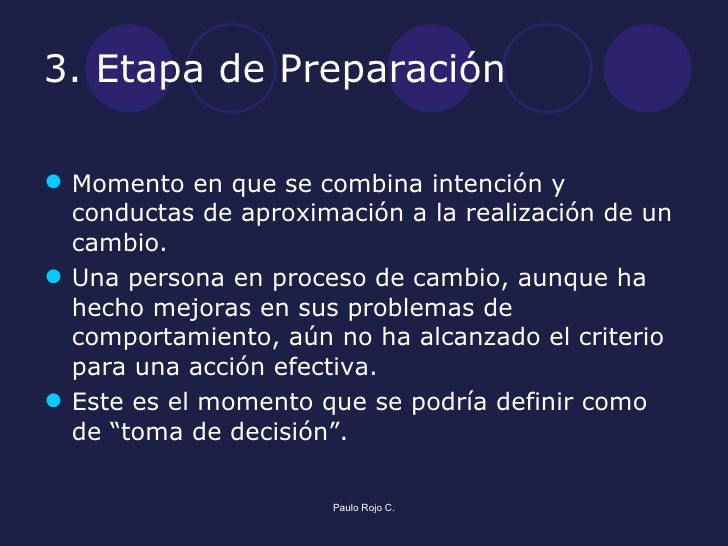 2. etapas del proceso de cambio