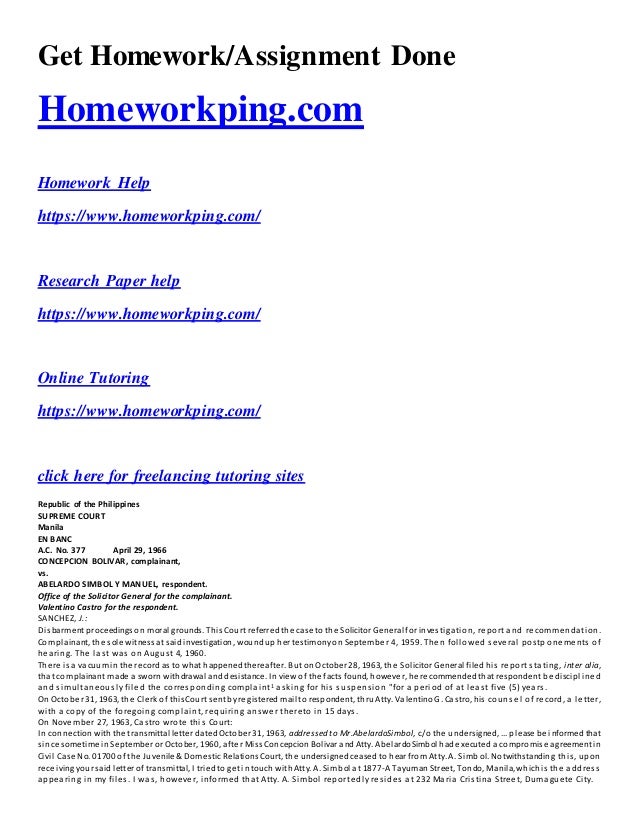 Help homework line