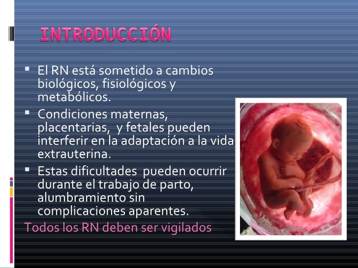 ADAPTACION A LA VIDA EXTRAUTERINA