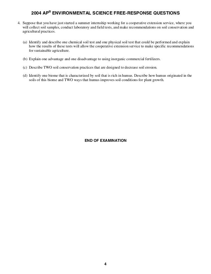 Quick read about ap science frq