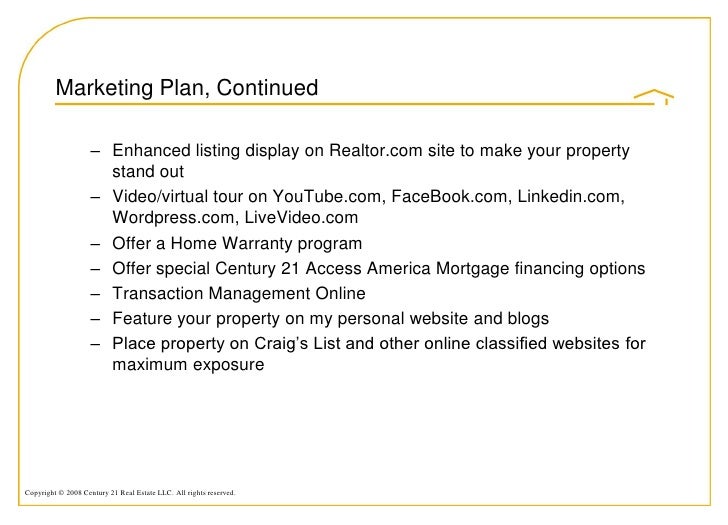 Buffini business plan