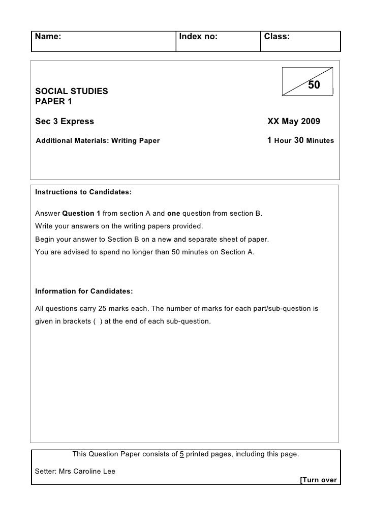 Social studies textbook sec 3 image