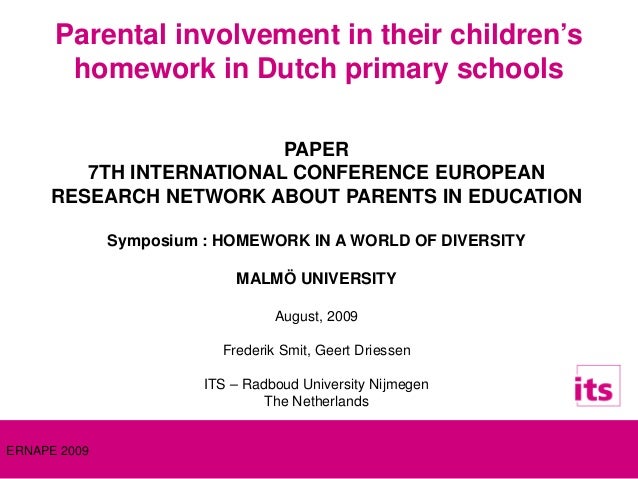 Parent involvement in homework a research synthesis