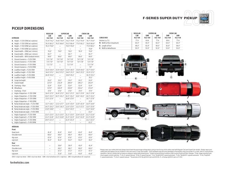 Length Of Full Size Truck Bed Length Of Full Size Truck Bed