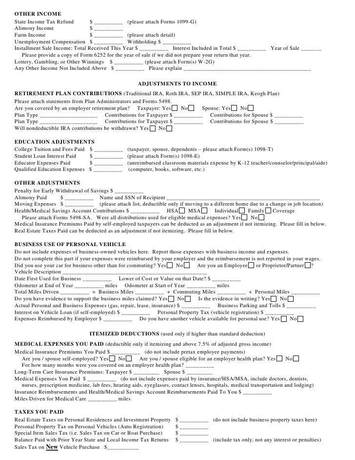 income tax form 5498