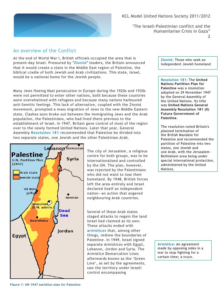 Israeli Palestinian Conflict Essay
