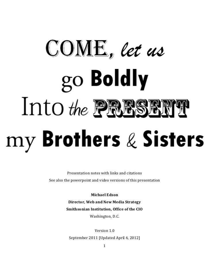 Presentation notes with links and citationsSee also the powerpoint and video versions of this presentation                ...