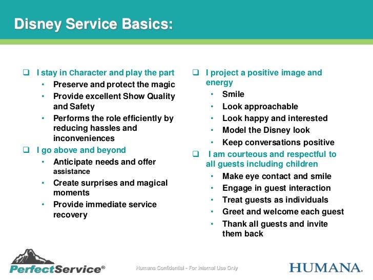 Disney guest service model picture