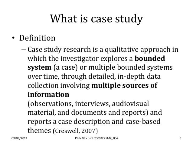 Research case study