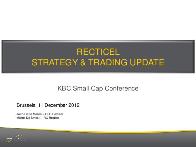 Small cap trading strategy