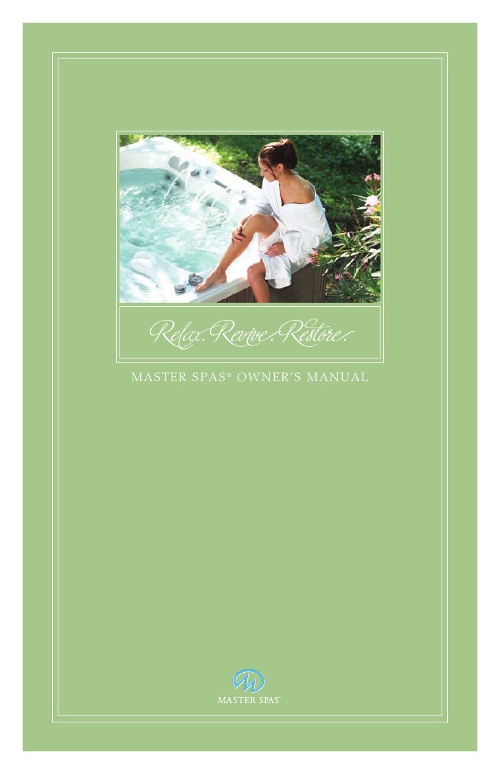 master-spa-legend-owner-s-manual