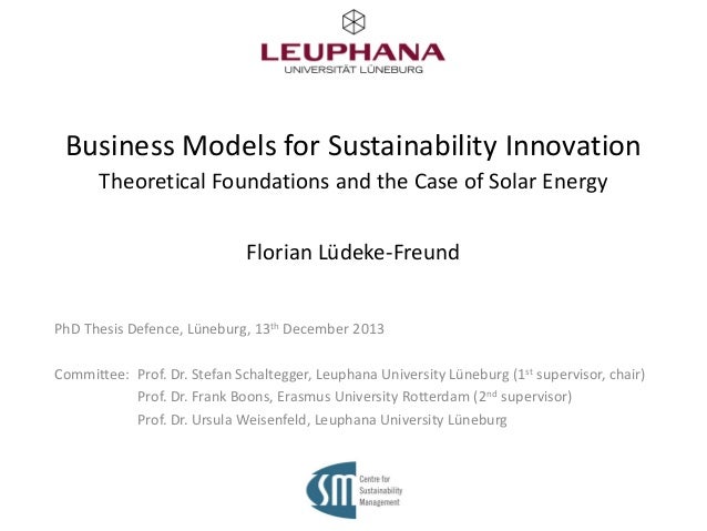 business model innovation dissertation