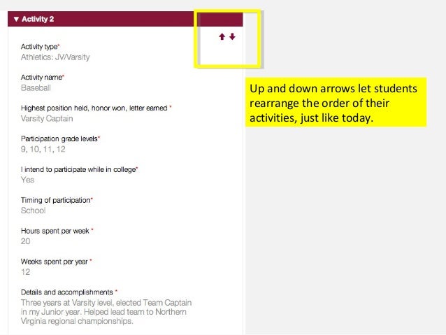 Common application essay questions