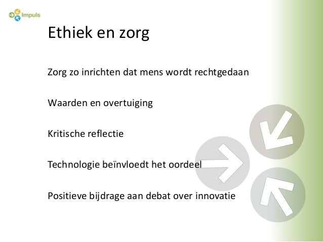 Zorg, Innovatie en Ethiek
