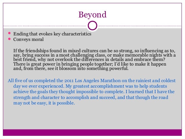 How To Write A College Narrative Essay