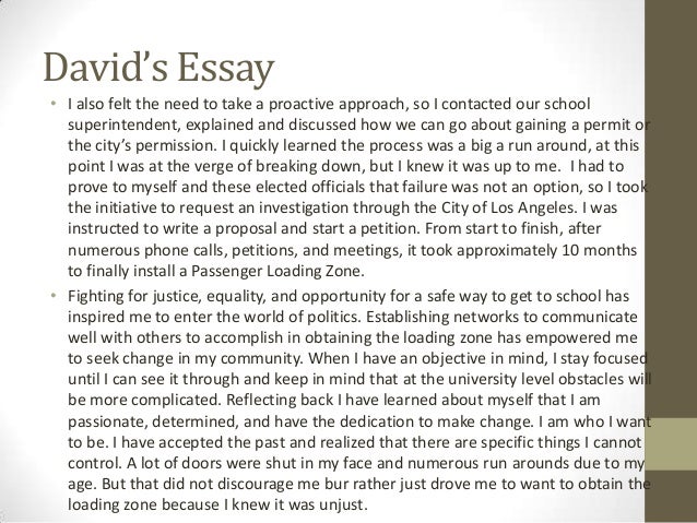 How to write a Scholarship Essay - Examples - College
