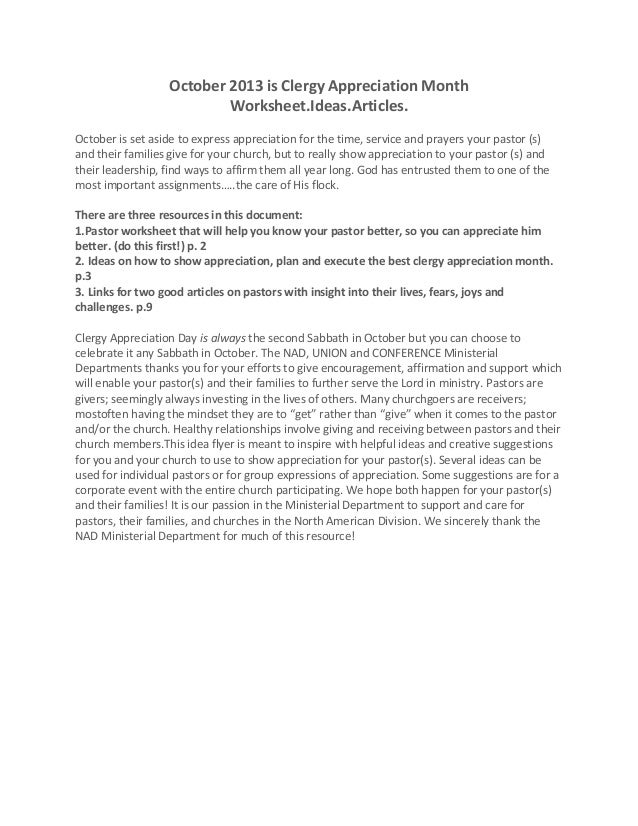 sle appreciation letter to a pastor pastor appreciation letter best pastor appreciation sle appreciation letter to a pastor pastor appreciation letter best pastor appreciation