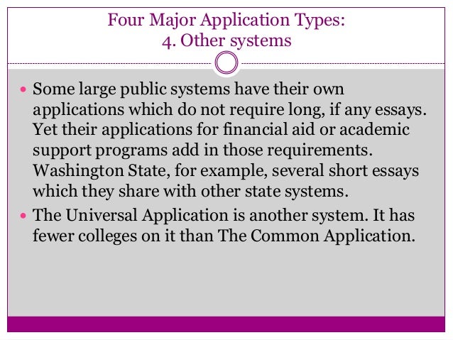 College Admission Essay Requirements