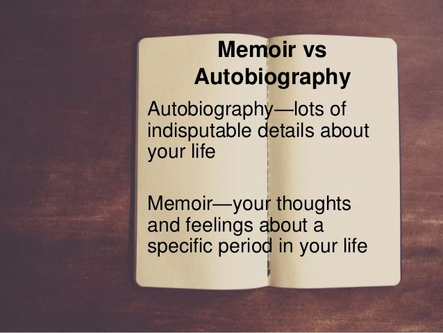 Personal essay vs memoir