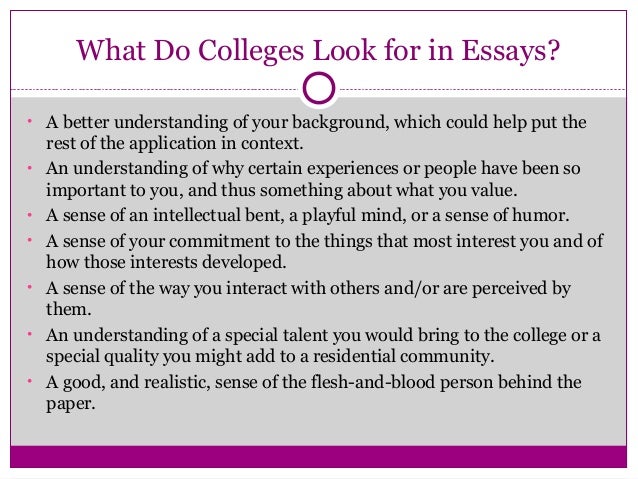 What should I write my college essays about? - Quora