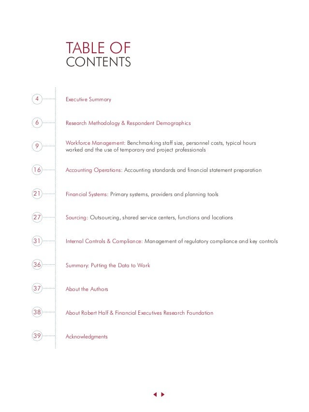 The accounting & finance function