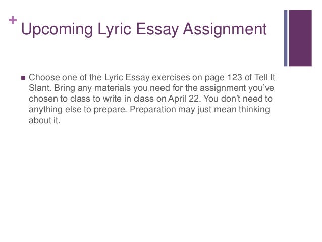 lyrical writing lyrical writing