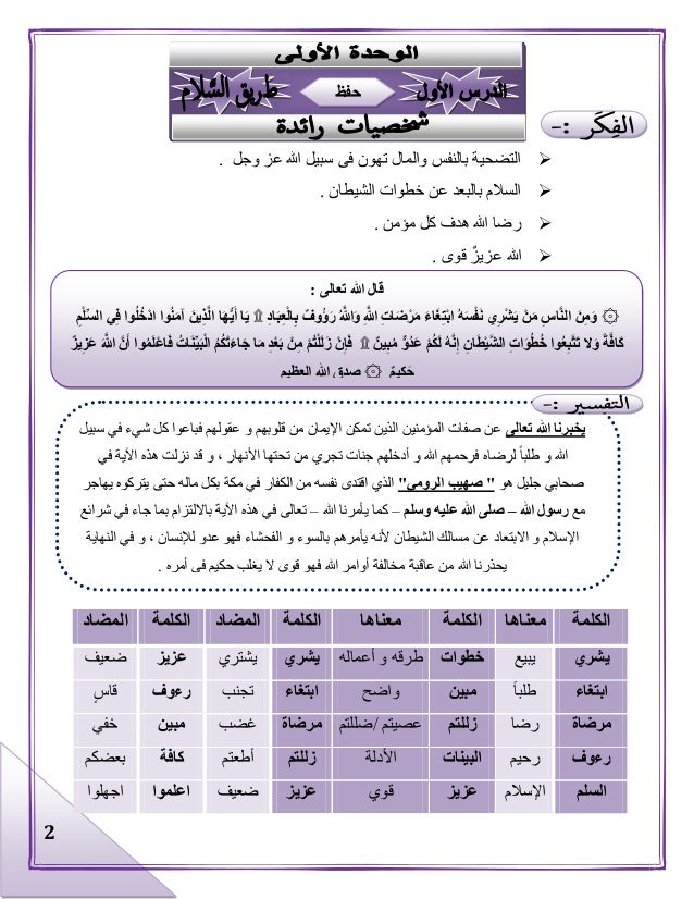 شرح منهج اللغة العربية كاملا بعد التعديل وفقا لتوزيع منهج 2016 للصف الخامس الابتدائى الفصل الدراسى الثانى "110 ورقة بالتدريبات ونماذج امتحانات " 2016-3-638