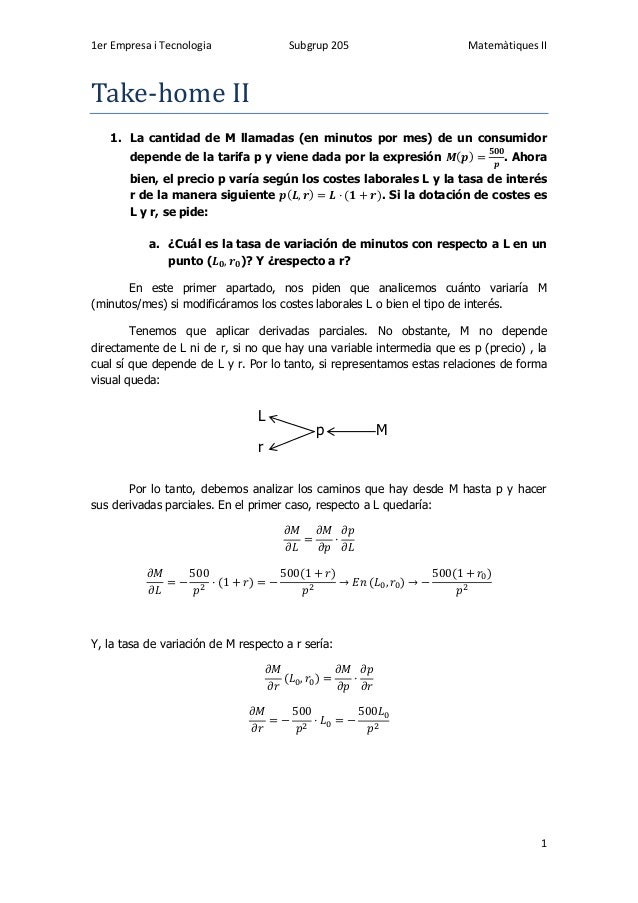 EJERCICIO DERIVADA RESUELTOS ejercicio derivada resueltos: