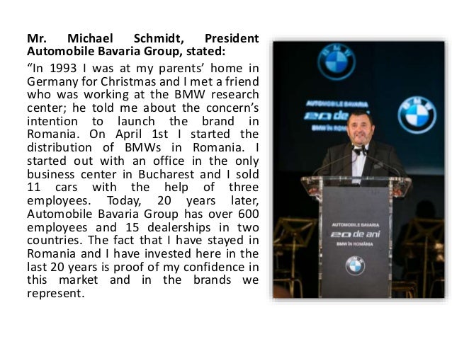 Michael schmidt bmw romania #4