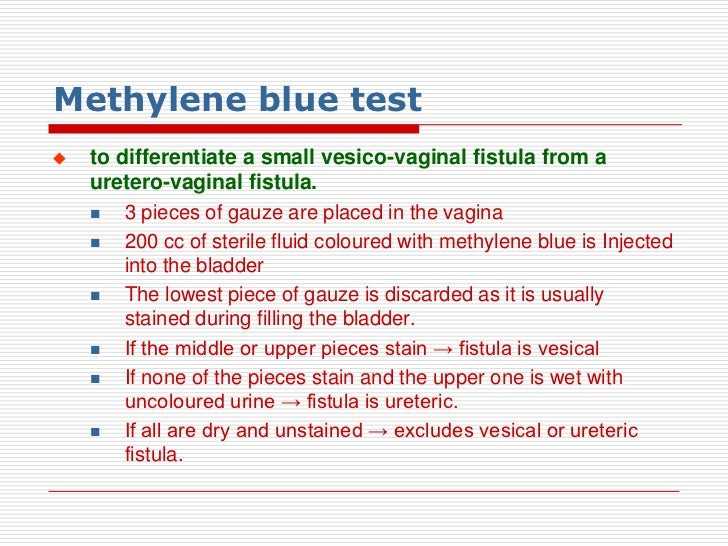 genito urinary fistula