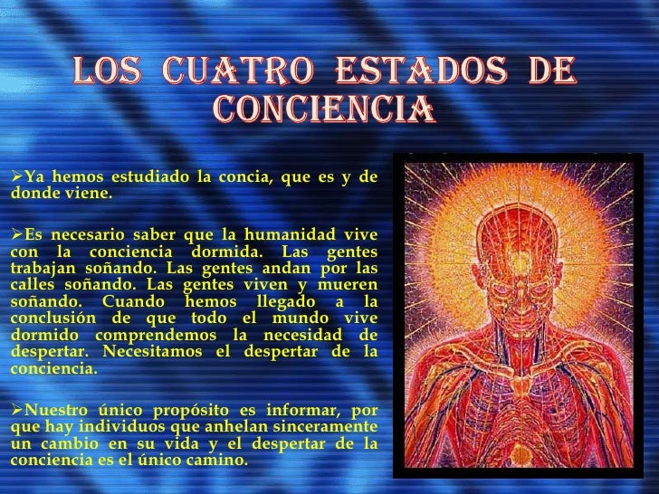21 los cuatro estados de conciencia...